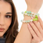 Bracciale balls acrilico e vetro Mya Accessories