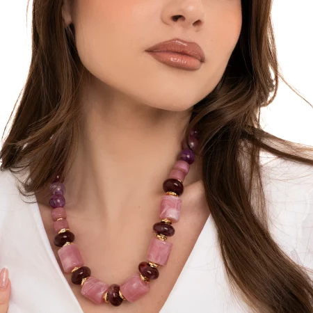 Collana con pietre irregolari Mya Accessories 3