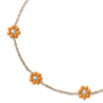 Girocollo catenina con fiorellini Mya Accessories 3