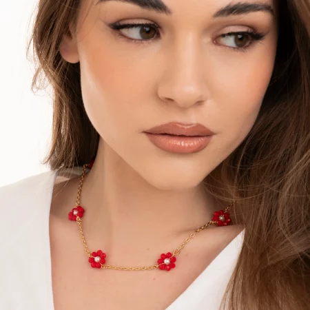 Girocollo catenina con fiorellini Mya Accessories 3