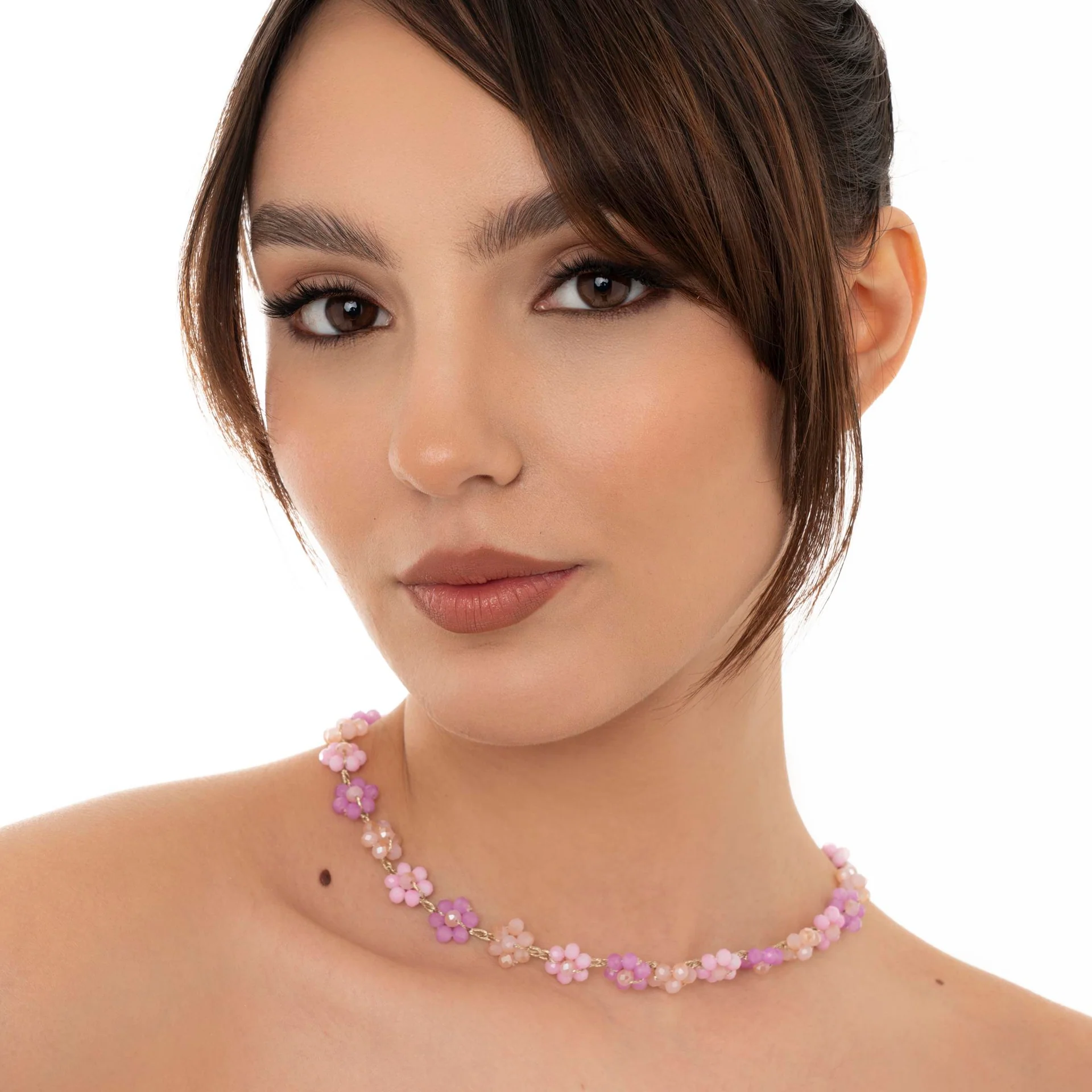 60 Perline A Forma Di Rosa Intagliate – 8/10/12 Mm, Colore Rosso, In Polvere Di Pietra, Per Creazione Gioielli Fai Da Te