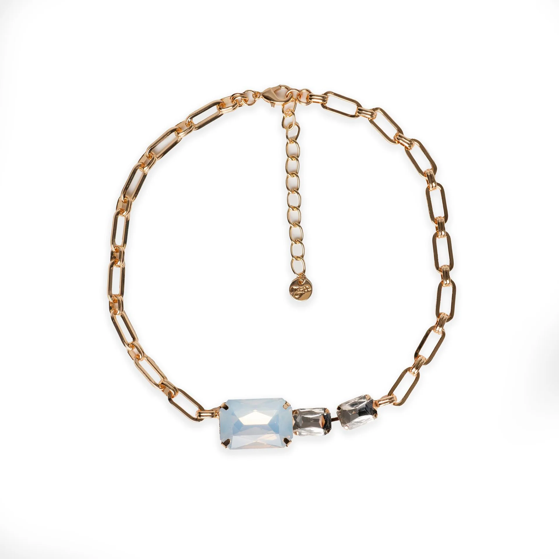 Girocollo metallo con inserti in vetro Mya Accessories Girocollo metallo con inserti in vetro Mya Accessories