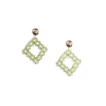 Orecchini in ottone con microcristalli Mya Accessories 1