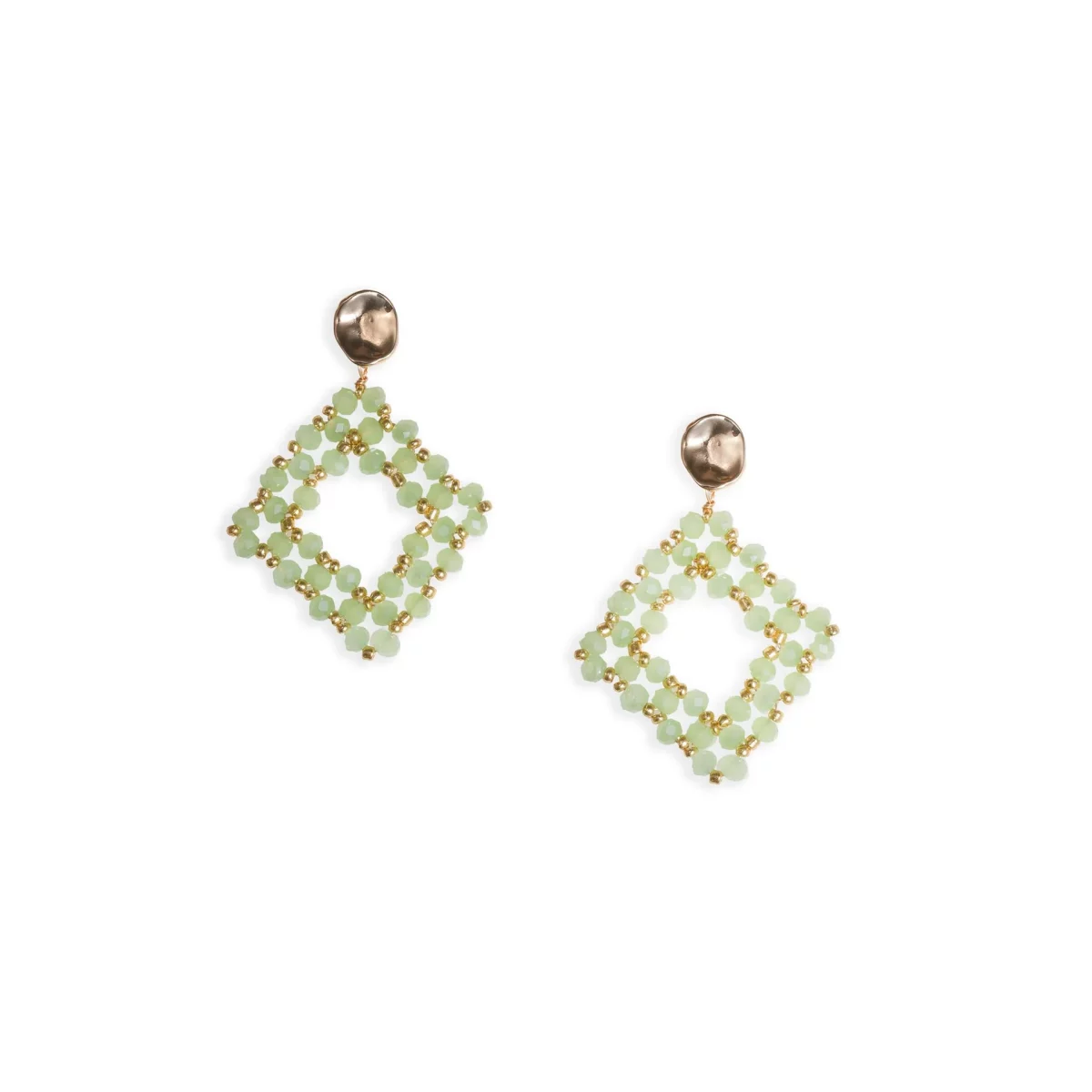 Orecchini in ottone con microcristalli Mya Accessories Orecchini in ottone con microcristalli Mya Accessories
