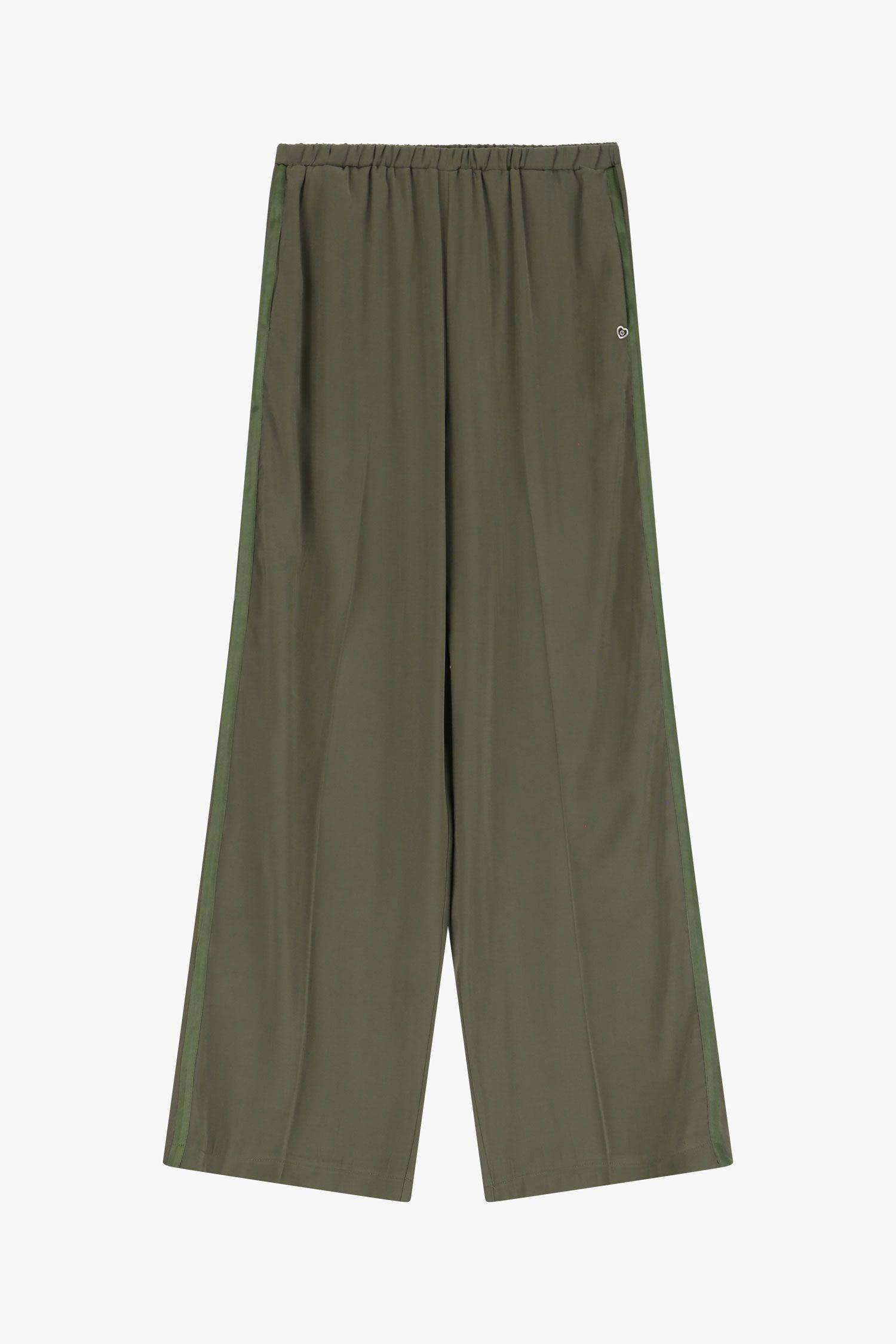 Pantaloni a gamba larga tinta unita Please 2 Pantaloni a gamba larga tinta unita Please 2