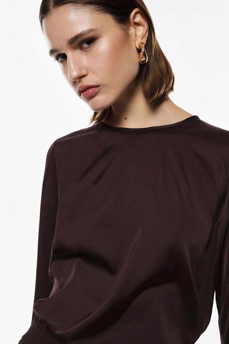 Blusa scollo rotondo maniche Imperial 2 Blusa scollo rotondo maniche Imperial 2
