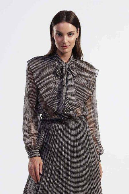 Camicia a maniche lunghe stampata Dixie