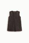 Gilet senza chiusura effetto pelliccia Please 0