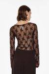 Maglia in pizzo trasparente Imperial