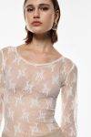 Maglia in pizzo trasparente Imperial