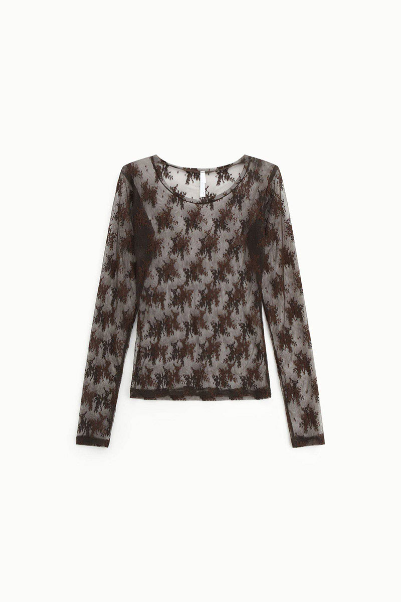 Maglia in pizzo trasparente Imperial 2 Maglia in pizzo trasparente Imperial 2
