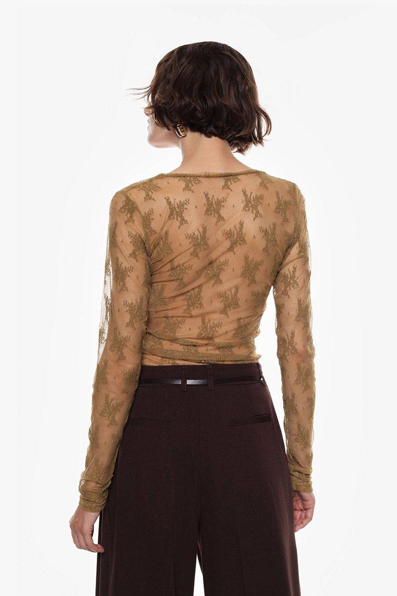 Maglia in pizzo trasparente Imperial 4 Maglia in pizzo trasparente Imperial 4