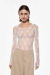 Maglia in pizzo trasparente Imperial