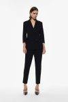 Pantaloni gamba dritta con inserti in raso Imperial 8