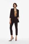 Pantaloni gamba dritta con inserti in raso Imperial 8