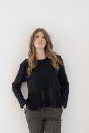 Blusa con inserto plisse Jijil (3)