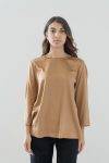 Blusa girocollo satinata Diana Gallesi (2)