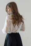 Camicia con applicazioni rose Milva.Mi