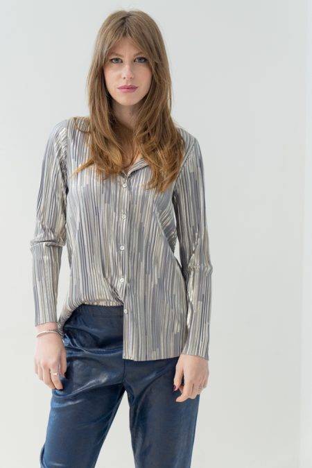 Camicia coreana laminata GiglioRosso (1)