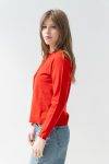 Cardigan corto con bottoni logo Diana Gallesi (3)