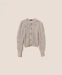 Cardigan multicolor con bottoni gioiello Twinset Actitude