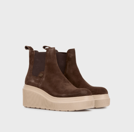 Chelsea boot con platform Janet & Janet 0