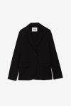 Giacca monopetto fittata in stretch Ottod’Ame 0