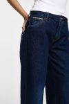 Jeans a gamba larga con risvolto Please