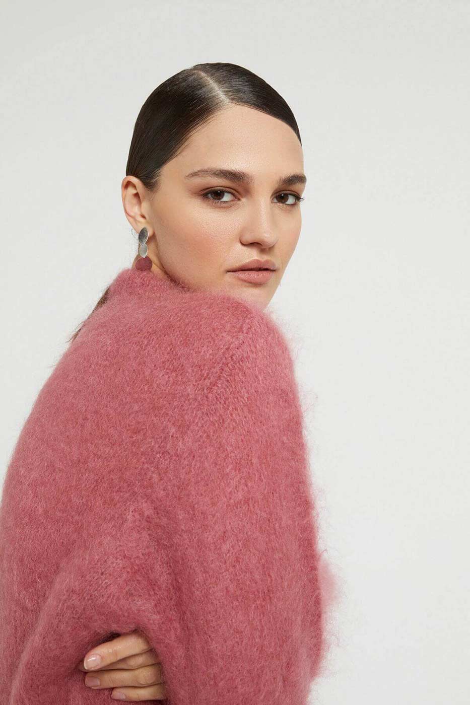 Maglia in lana mohair con scollo tondo Ottod’Ame 2 Maglia in lana mohair con scollo tondo Ottod'Ame 2