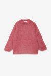 Maglia in lana mohair con scollo tondo Ottod’Ame