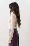 Maglia in pizzo con collo alto ICONA Kaos (2)