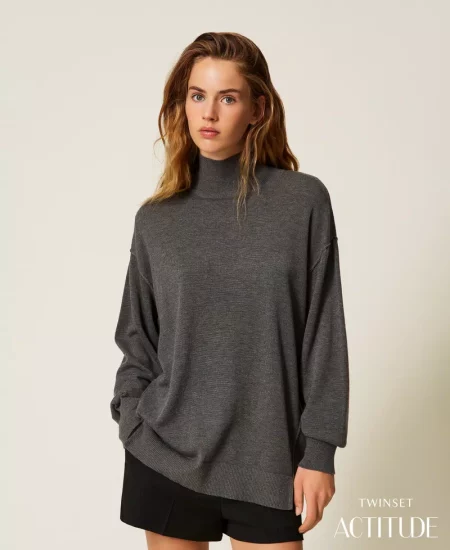 Maglia over a lupetto Twinset Actitude