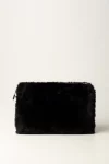 Maxi pochette in eco pelliccia Twinset