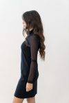Mini abito con maniche tulle Jijil (1)