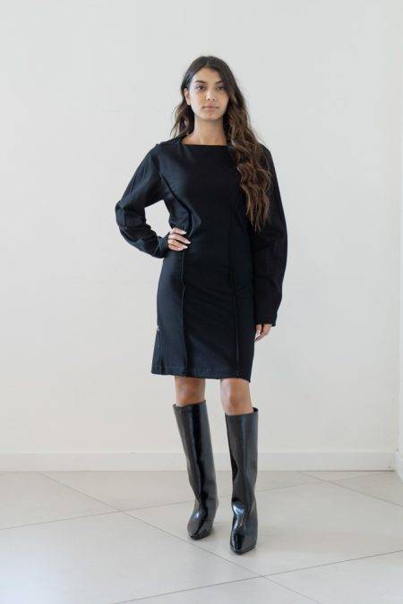 Mini abito con nervature Jijil (1)