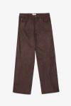 Pantalone dritto full leg con effetto suede Ottod’Ame