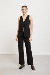 Pantalone palazzo con dettagli laminati Ottod’Ame