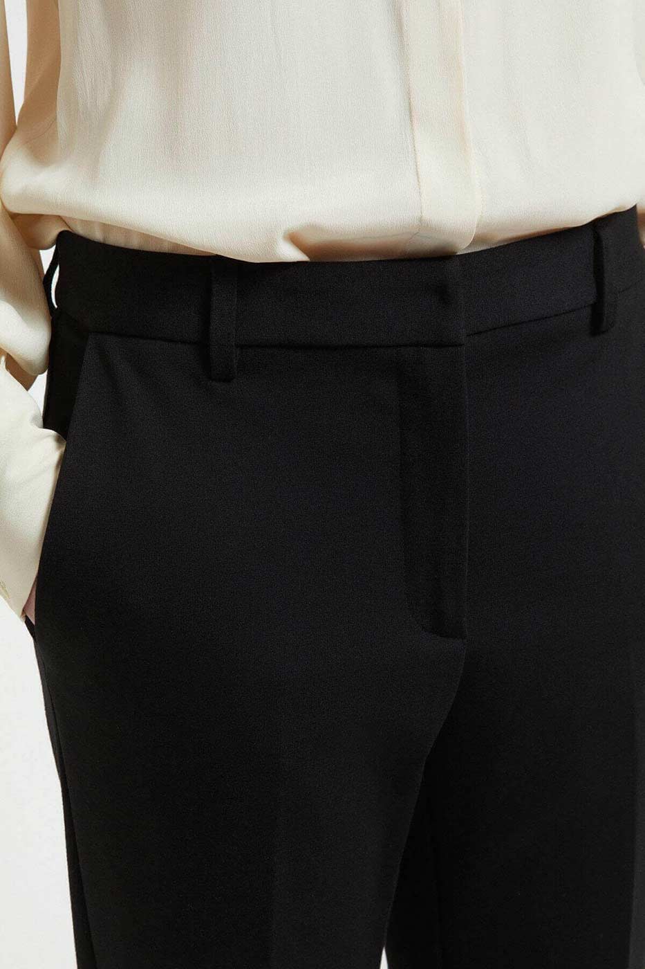 Pantaloni alla caviglia slim fit con tasche Ottod’Ame 2 Pantaloni alla caviglia slim fit con tasche Ottod'Ame 2