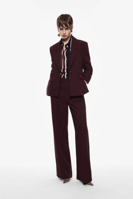 Pantaloni ampi palazzo a vita alta Imperial