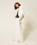 Pantaloni balloon punto milano Twinset Actitude 0