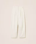 Pantaloni balloon punto milano Twinset Actitude 0