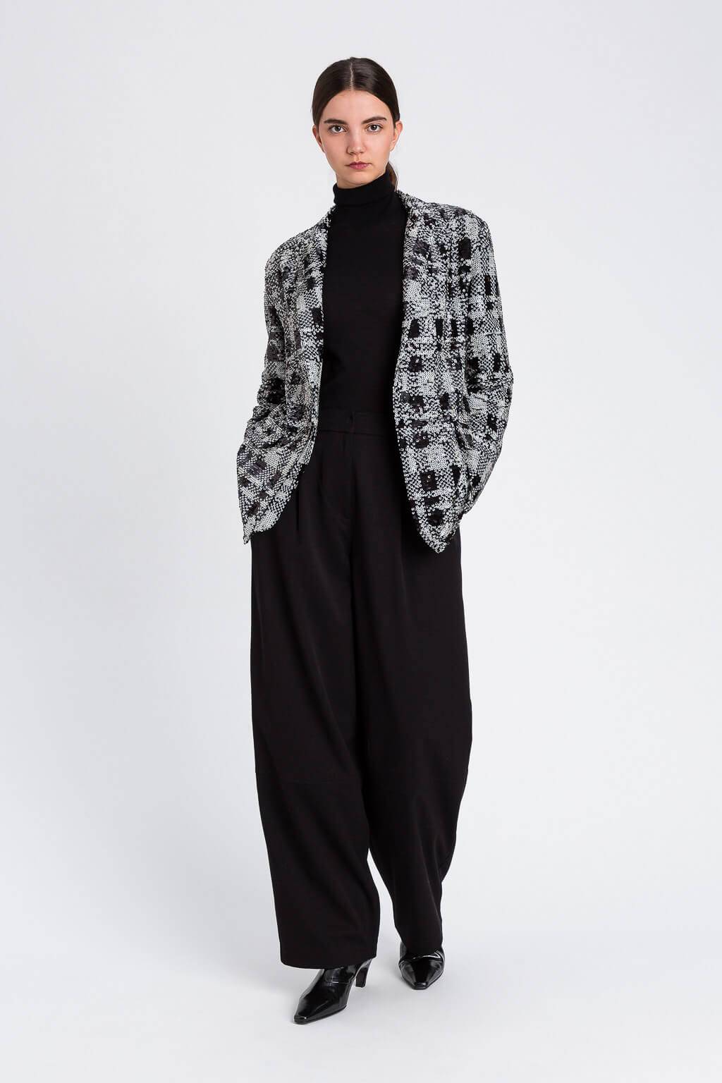 Pantaloni balloon punto milano Twinset Actitude 5 Pantaloni balloon punto milano Twinset Actitude 5