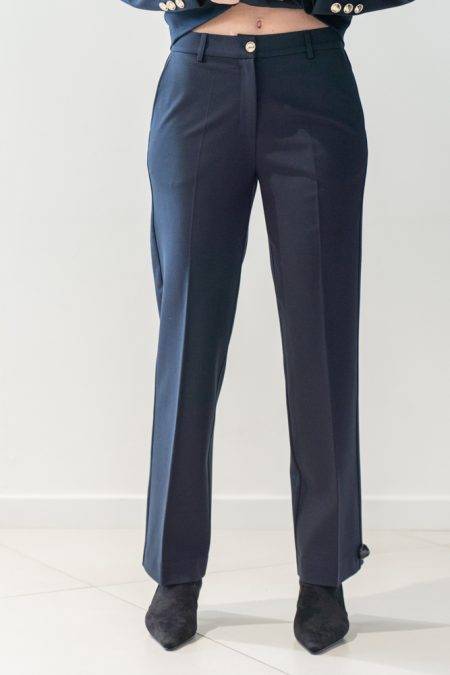 Pantaloni flare in Punto Milano Diana Gallesi (1)