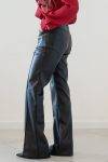 Pantaloni flare in ecopelle ICONA Kaos (3)
