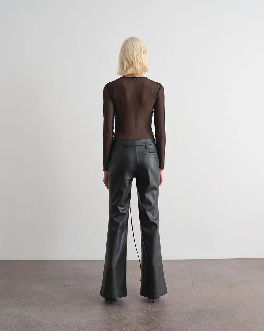 Pantaloni flare in ecopelle Jijil 0 Pantaloni flare in ecopelle Jijil 0