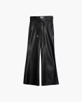 Pantaloni flare in ecopelle Jijil