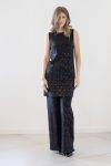 Pantaloni palazzo con applicazioni Ottod’Ame
