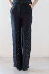 Pantaloni palazzo con applicazioni Ottod’Ame