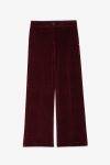 Pantaloni palazzo in velluto Ottod’Ame 0