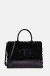 Shopper in eco pelliccia effetto teddy Twinset 3